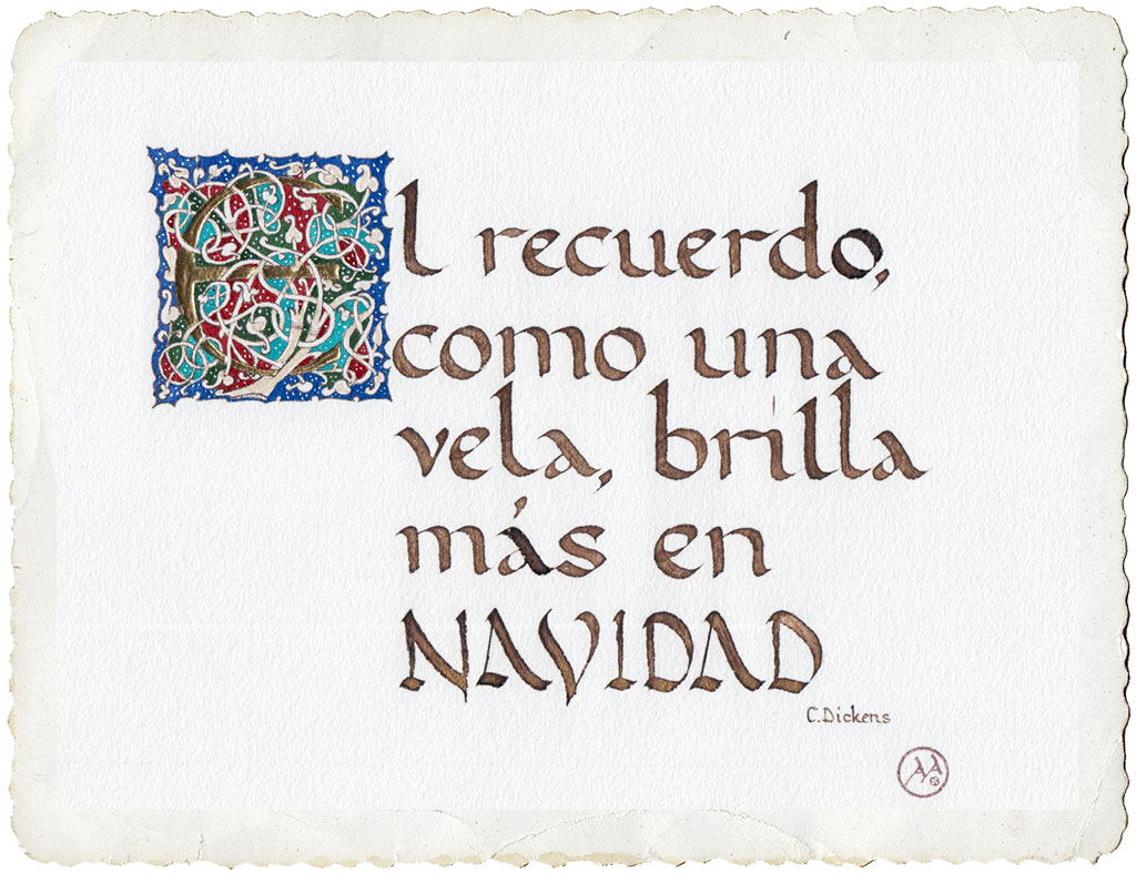 © Asturias Caligrafía