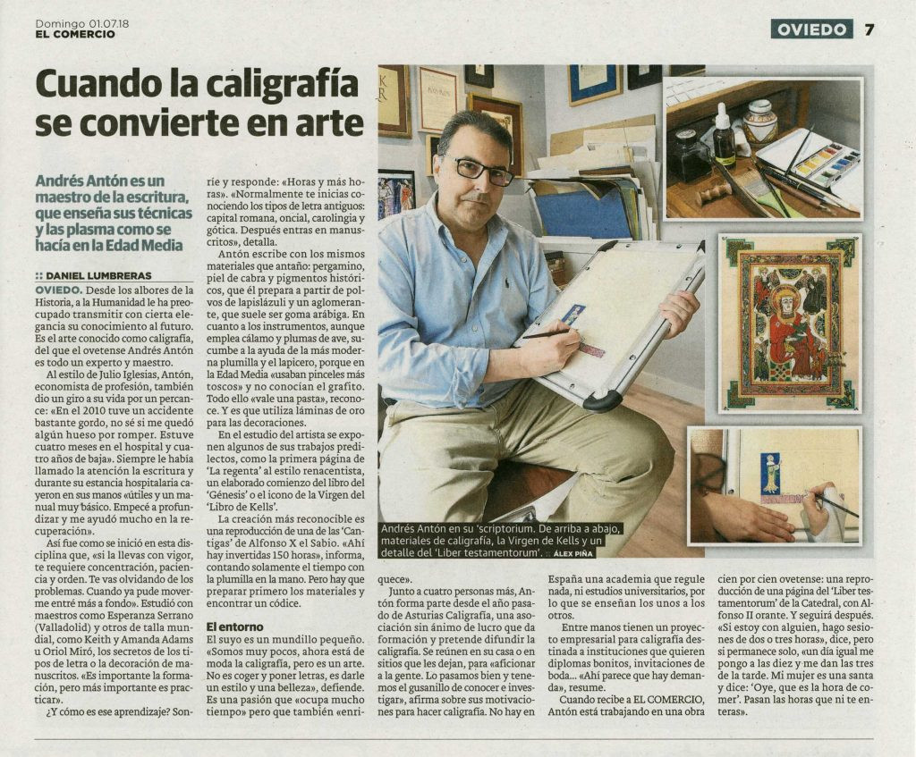 Cuando la Caligrafía se convierte en arte