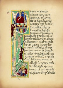 Reproduccion manuscritos oro asturias - Corpus Pelagianum