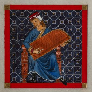 Reproduccion manuscritos oro asturias - Musico Cantigas de Santa María