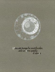 Textos caligrafiados tinta papel